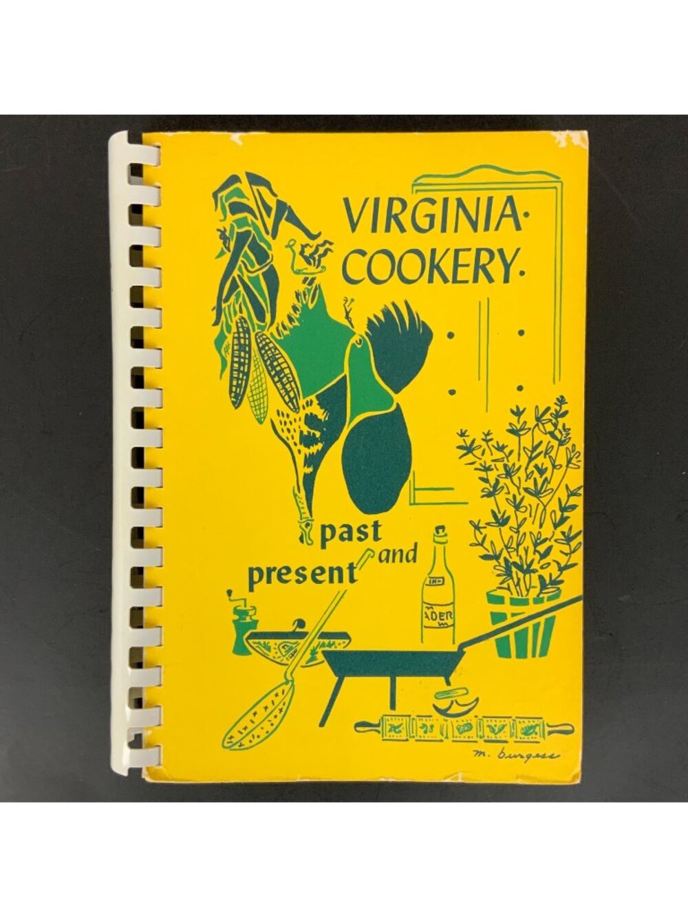 Virginia Cookery Past and Present Vintage Cookbook Olivet Episcopal Church 1982